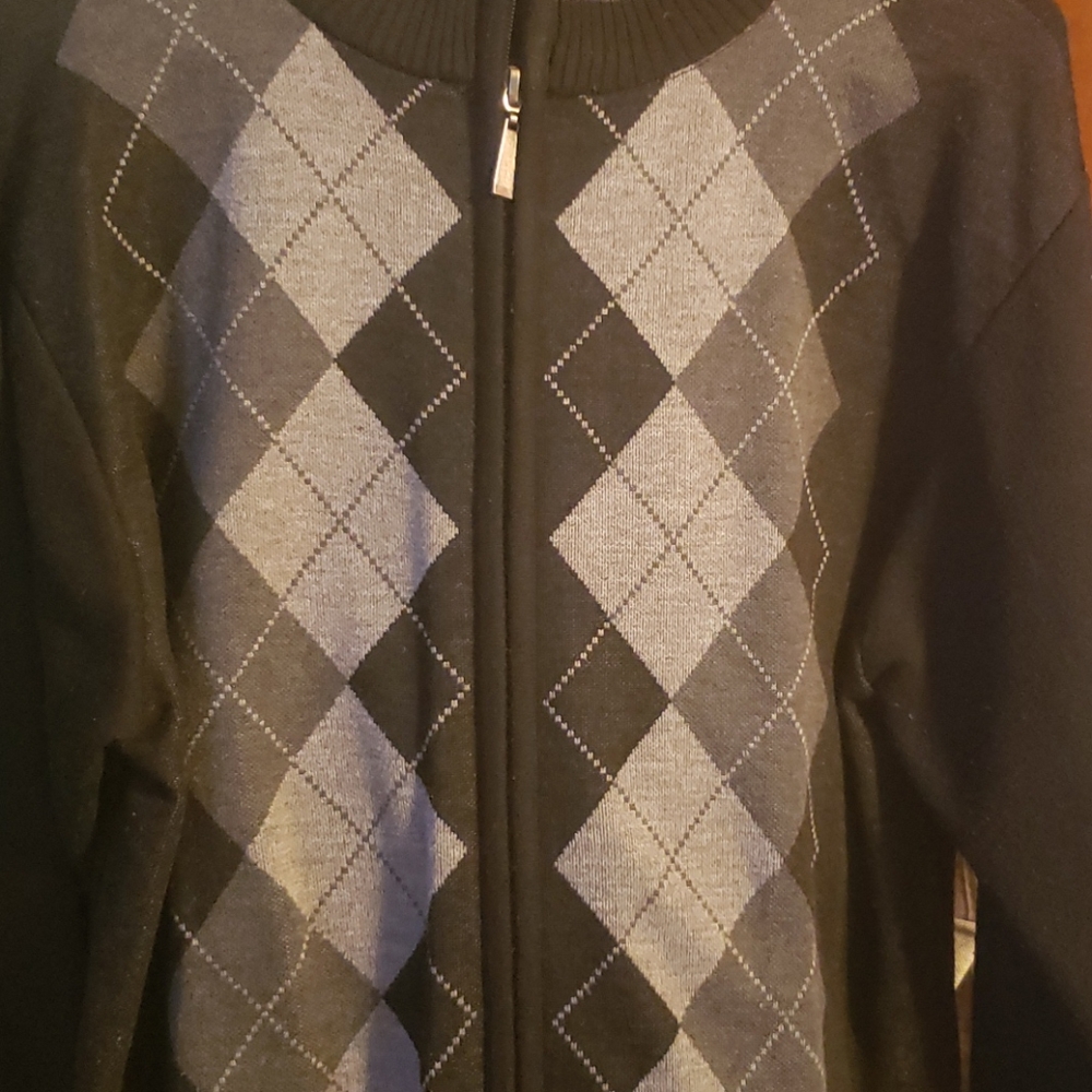Men's zipped sweatshirt